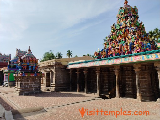  Arulmigu Vanchinadha Swamy Temple,  Srivanjiyam, Thiruvarur District, Tamil Nadu