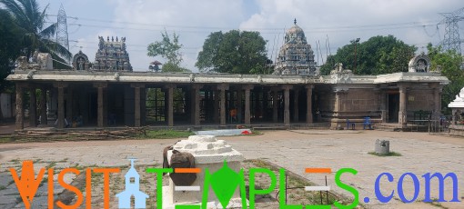 Arulmigu Pushparatheswarar Temple, Gnayiru, Ponneri Taluk, Tamil Nadu