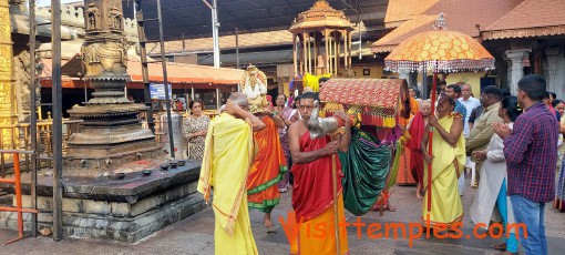 Sri Mookambika Temple, Kollur, Udupi District, Karnataka