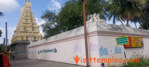 Sri Sivaloganathar Temple, Gramam or Thirumundeecharam, Viluppuram District, Tamil Nadu