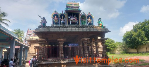 Sri Chandramouleeswarar Temple or  Sri Vakra Kali Amman Temple,  Thiruvakkarai, Tamil Nadu