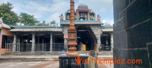 Sri Chandramouleeswarar Temple or  Sri Vakra Kali Amman Temple,  Thiruvakkarai, Tamil Nadu