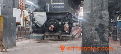 Sri Chandramouleeswarar Temple or  Sri Vakra Kali Amman Temple,  Thiruvakkarai, Tamil Nadu