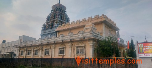 Vishwaroopa Panchamugha Anjaneyaswamy Temple, Chikkarayapuram,  Mangadu, Chennai, Tamil Nadu