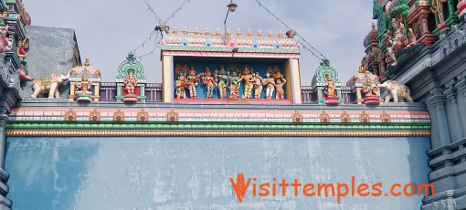 Sri Meenakshi Sundareswarar Temple or Nagara Sivan Kovil, Devakottai, Tamil Nadu
