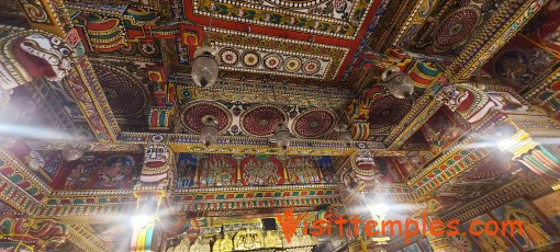 Sri Meenakshi Sundareswarar Temple or Nagara Sivan Kovil, Devakottai, Tamil Nadu