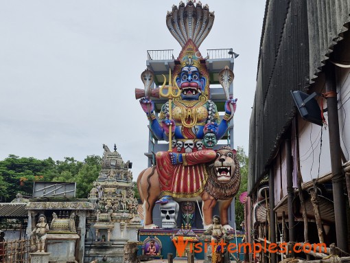Sri Prathyangira Devi Temple, Moratandi, Near Pondy, Tamil Nadu