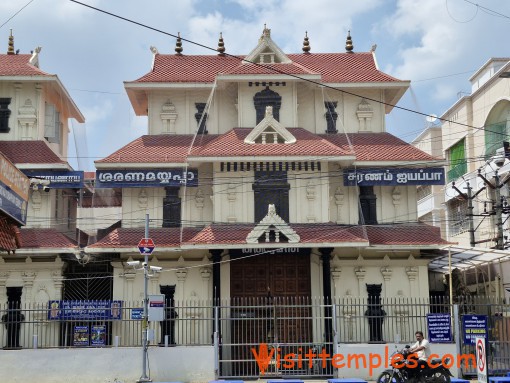 Sri Ayyappan and Guruvayurappan Temple, Mahalingapuram, Nungambakkam, Chennai, Tamil Nadu