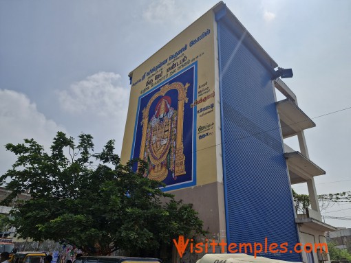 Kari Krishna Perumal Temple, Thiru Aayarpaadi, Ponneri, Tamil Nadu