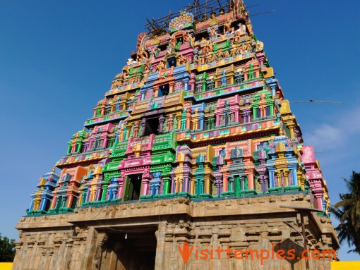  Arulmigu Vanchinadha Swamy Temple,  Srivanjiyam, Thiruvarur District, Tamil Nadu