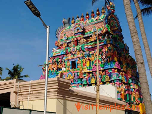  Arulmigu Vanchinadha Swamy Temple,  Srivanjiyam, Thiruvarur District, Tamil Nadu