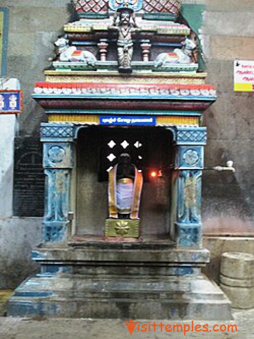 Panchavarnaswamy or Panchavarneswarar Temple,  Woraiyur, Tiruchirappalli, Tamil  Nadu