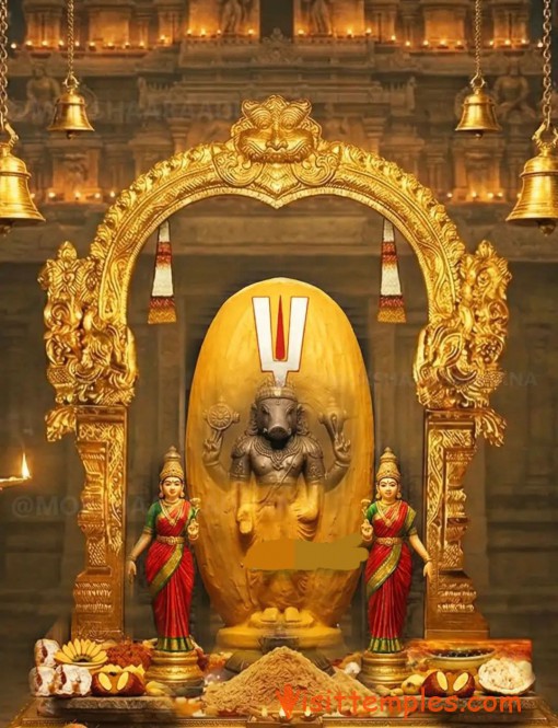  Sri Varaha Lakshmi Narasimha Temple, Simhachalam, Visakhapatnam District, Andhra Pradesh