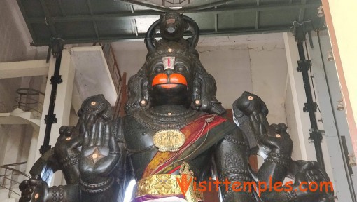 Sri Viswaroopa Panchamukha Anjaneya Swamy Temple, Periyakuppam, Tiruvallur Town, Tamil Nadu