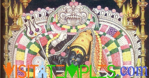 Sri Chandramouleeswarar Temple or  Sri Vakra Kali Amman Temple,  Thiruvakkarai, Tamil Nadu