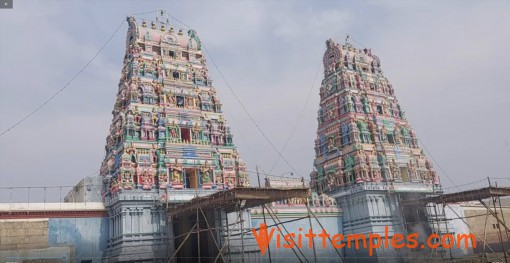 Sri Meenakshi Sundareswarar Temple or Nagara Sivan Kovil, Devakottai, Tamil Nadu